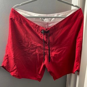 Rogue American Apparel red shorts size 34 waist